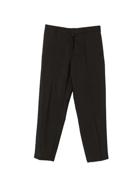 Jil Sander pressed-crease tailored trousers Black J21KA0011J41444