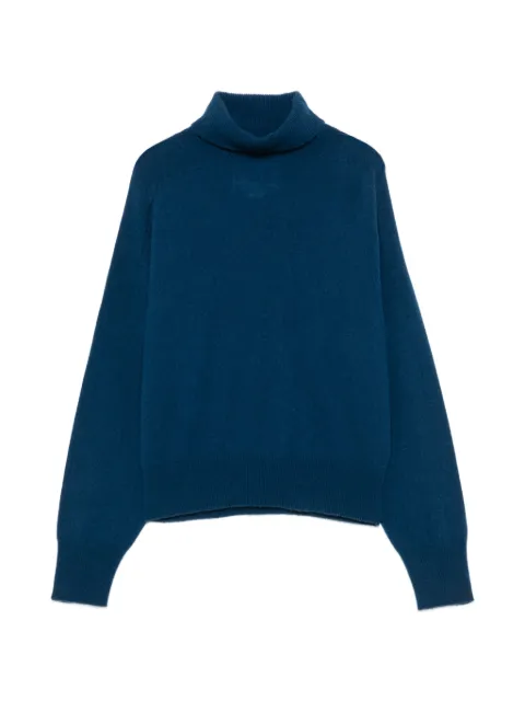 Vanisè roll-neck cashmere sweater Blue V78601
