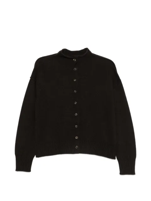 Vanisè button-up knitted cardigan Brown V73516