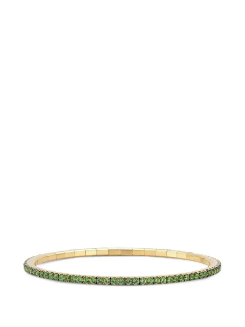 Roberto Demeglio tsavorite stretch tennis bracelet Gold BTE65TSOG