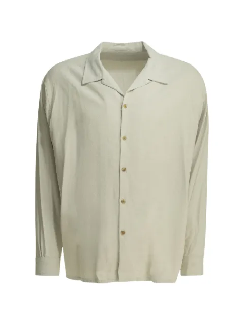A.PRESSE button-fastening shirt Neutrals 26SAP0213