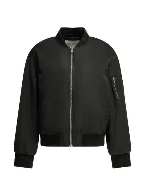 IVY OAK zip-up bomber jacket Black IO119104JANEBK999