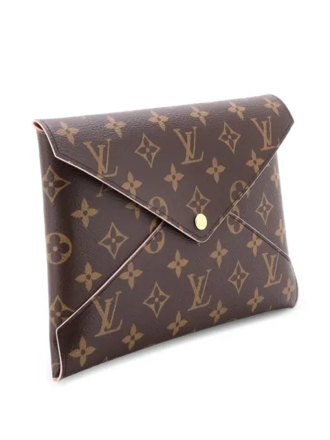 Louis Vuitton Pre-Owned Kirigami Pochette Set Monogram Canvas clutch bag Brown XG9R28XKVZUO3F0P