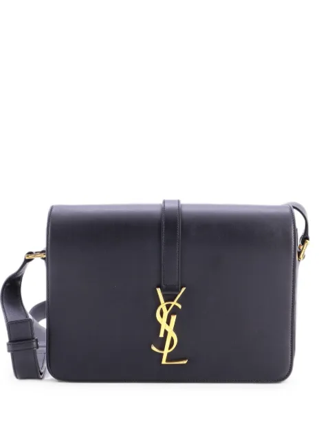 Saint Laurent Pre-Owned Classic Monogram Universite Bag Leather Medium crossbody bag Black V7VZW7ZQ48YKBR3E