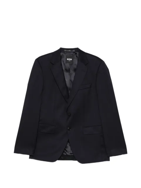 BOSS single-breasted blazer Blue 50566838