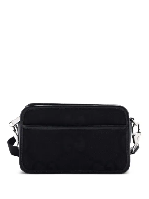 Gucci Pre-Owned Camera Bag Jumbo GG Canvas Mini crossbody bag Black KS1391OLWLS04JD2
