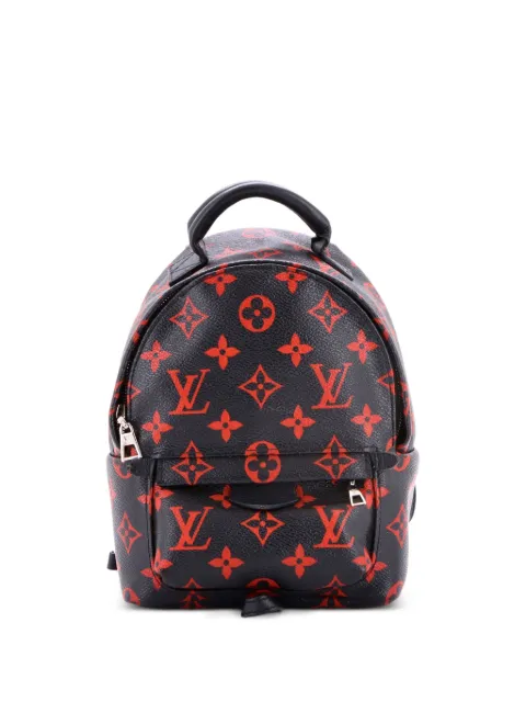 Louis Vuitton Pre-Owned Palm Springs Limited Edition Monogram Infrarouge Mini backpack Black JVG4G66T72QK2LCB