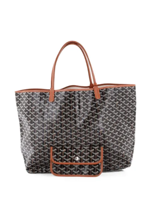 Goyard Pre-Owned Saint Louis Claire Voie Coated Canvas GM tote bag Brown XS58PQBV1H0NUIVG