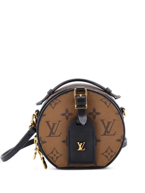 Louis Vuitton Pre-Owned Mini Boite Chapeau Bag Reverse Monogram Canvas crossbody bag Brown 883VRIUP0OH959BV