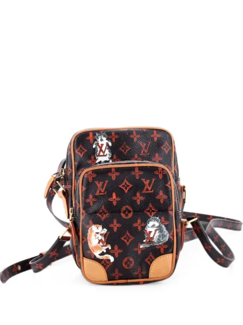 Louis Vuitton Pre-Owned Paname Bag Set Limited Edition Grace Coddington Catogram Canvas crossbody bag Brown 6IXMURUAACTQIM6V
