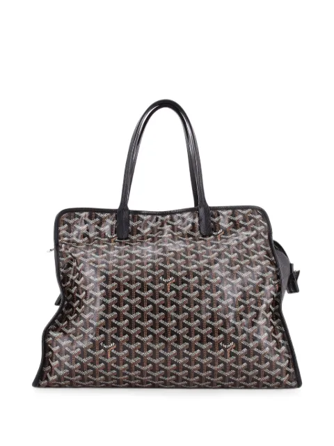 Goyard Pre-Owned Hardy Pet Carrier Coated Canvas PM tote bag Black 4ZFV7KZNRHBYSX67