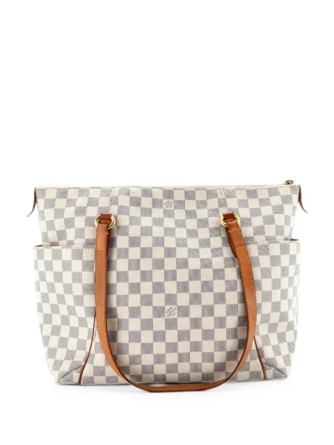 Louis Vuitton Pre-Owned Totally Handbag Damier GM shoulder bag White OO86682RMUSPJE4Z
