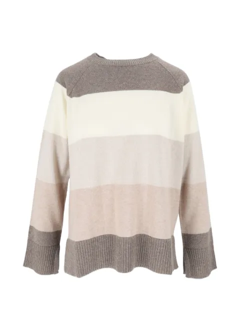 Kangra long-sleeve striped sweater Neutrals 455001