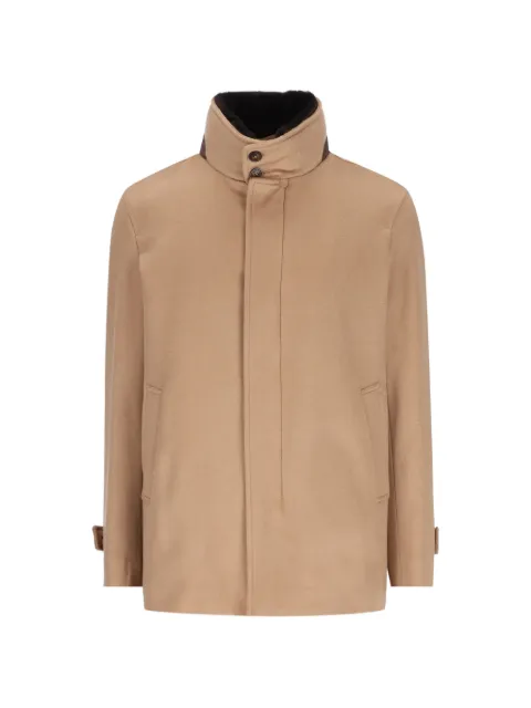 Herno high-neck jacket Brown GC000124U38126