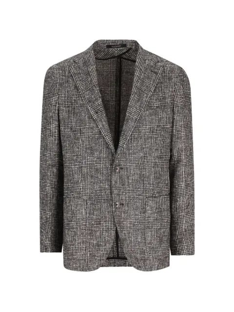 Tagliatore check-pattern blazer Grey 1SHO22KAI850063N1