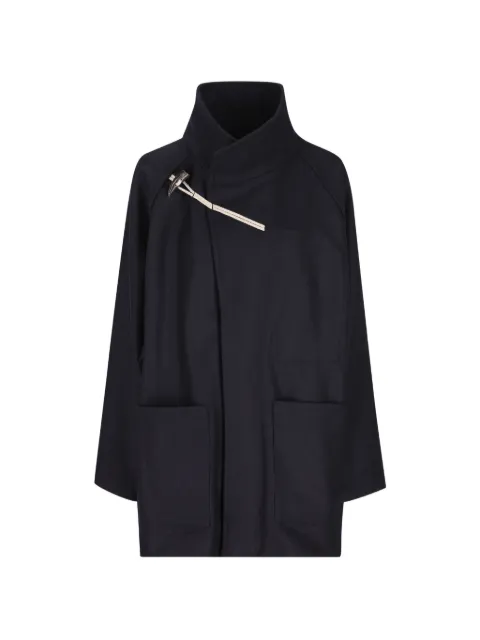 Cini toggle-fastening high-neck coat Blue C454CSU616017