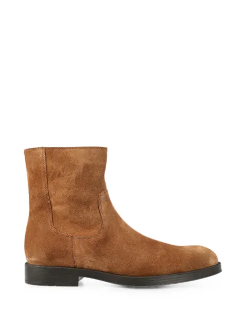 Tod's suede side-zip ankle boots Brown XXM75L0KN70RE0S004