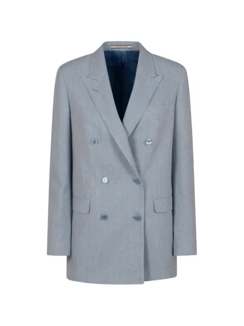 Tagliatore double-breasted blazer Blue JJASMINE10B610084