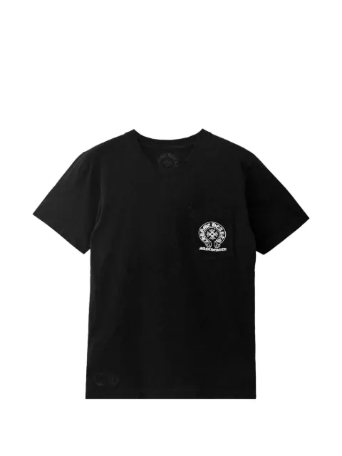 Chrome Hearts Manchester Exclusive Horseshoe short-sleeve T-shirt Black CHRM1571