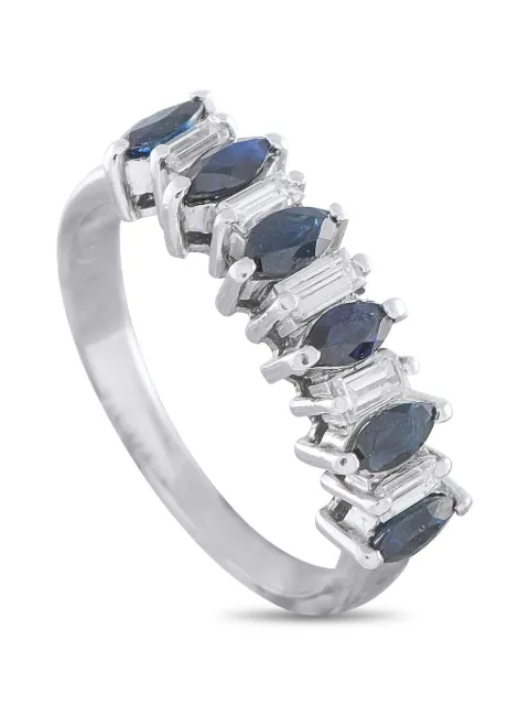 LB Exclusive sapphire and diamond ring Silver MF01070726