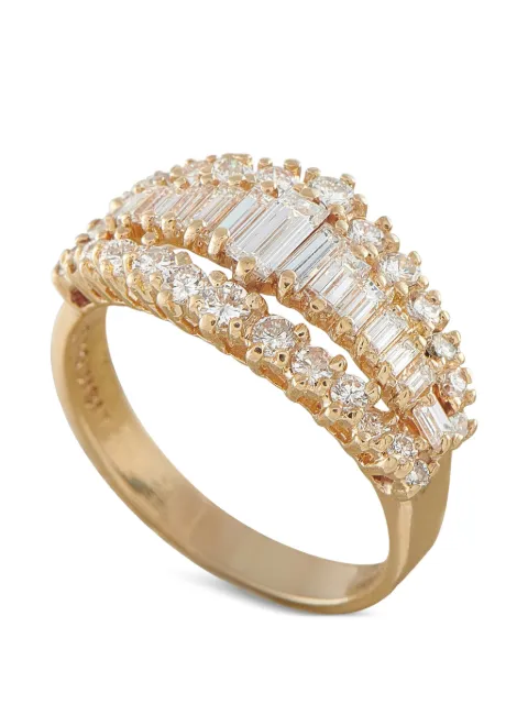 LB Exclusive diamond dome ring Gold MF21070826
