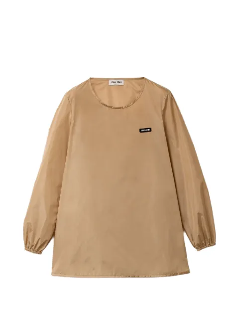 Miu Miu technical fabric dress Neutrals MF6542SOOO148U