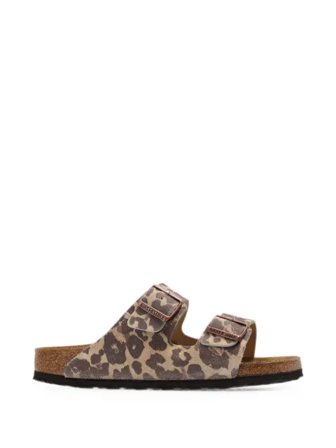 Birkenstock Arizona leopard-print sandals Neutrals 10333300