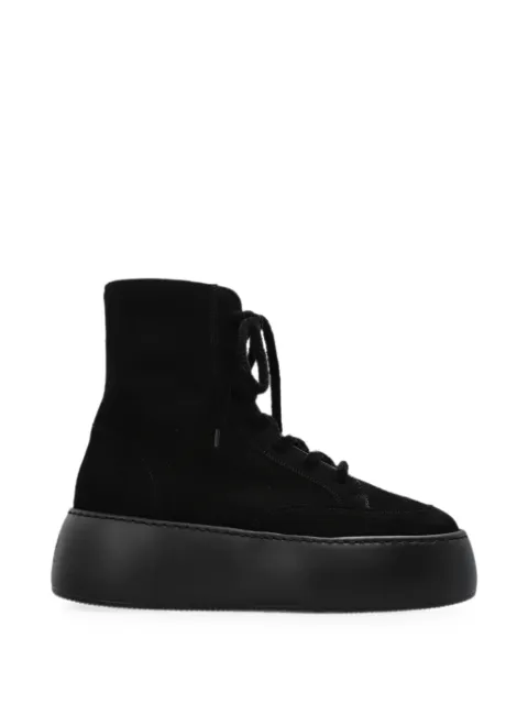 AGL Vibe Lowboot platform ankle boots Black D946512PJVELOU