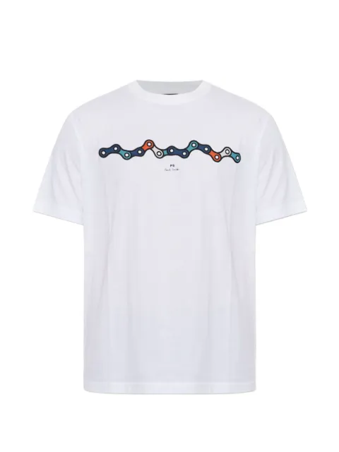PS Paul Smith graphic-print T-shirt White M2R011RWP6199