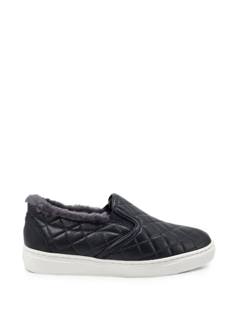 Madison Maison quilted shearling-trim sneakers Blue QUILTEDSLIPON