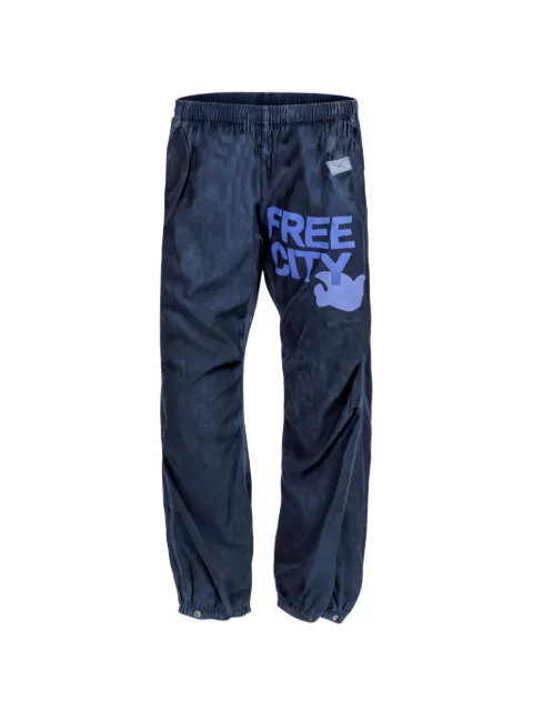 FreeCity Airjump track pants Blue FCBPNT039
