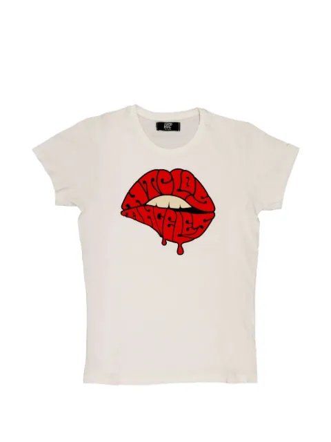Htc Los Angeles L.A Lips T-shirt White 25SHTTS039