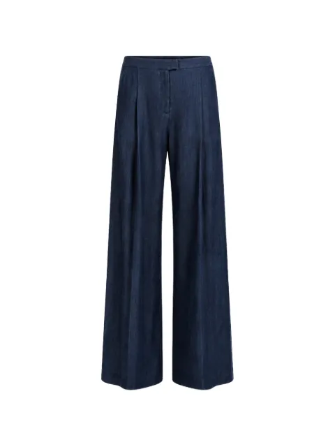 The Sei Boyfriend pleated trousers Blue TS6019SP26