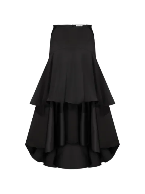 Anna October Haniya tiered maxi skirt Black SS2649