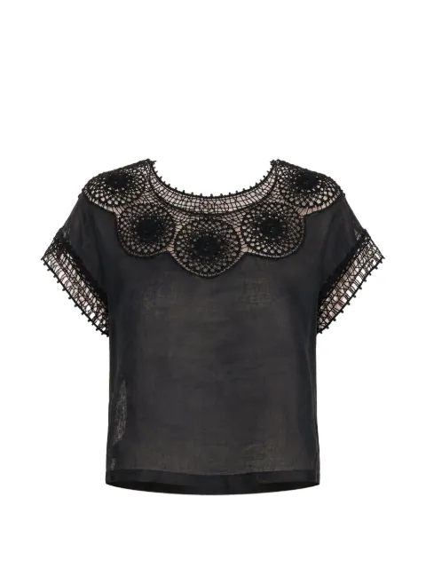 Nili Lotan Caila blouse Black 12998W1702