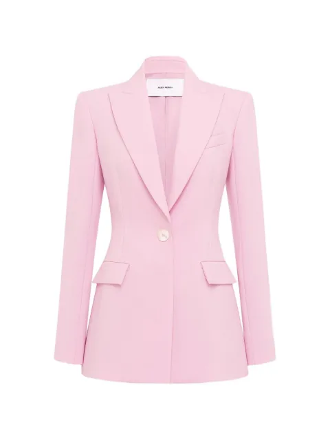 Alex Perry single-breasted peak-lapel jacket Pink J0163SS26