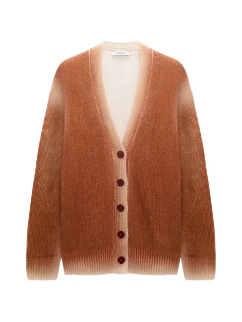Dorothee Schumacher poppy-print cardigan Brown 510902