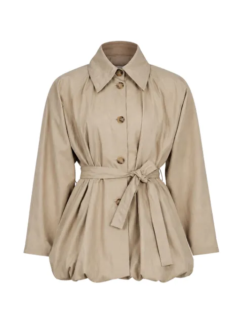 Magda Butrym Bubble single-breasted coat Neutrals 126526