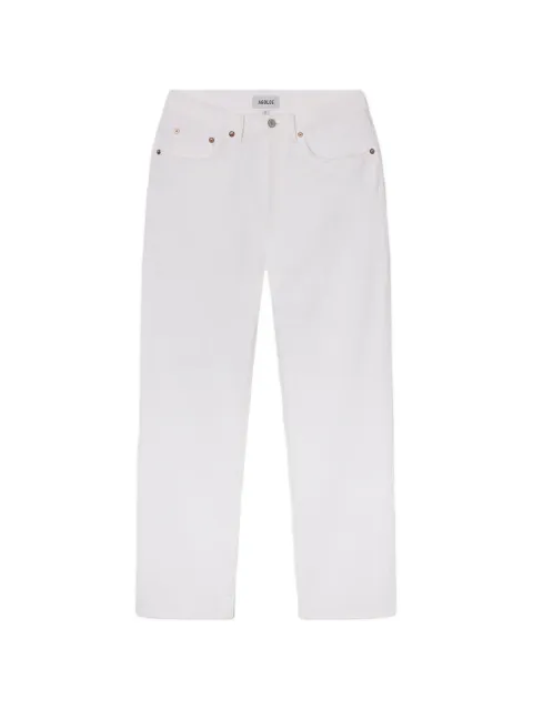 AGOLDE Lana straight-leg jeans White A140C1183