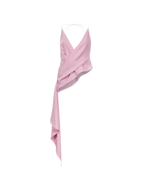 Alex Perry draped asymmetric top Pink T0280SS26