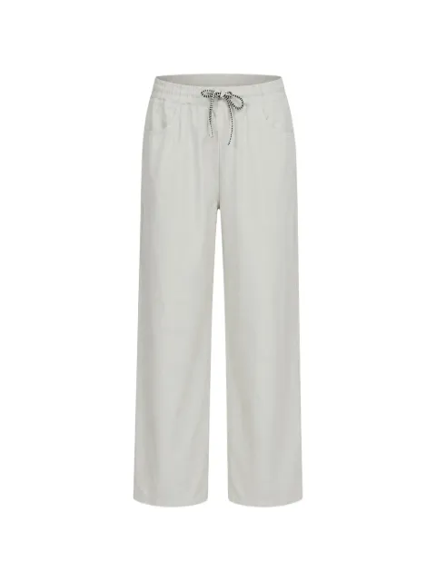 ASKK NY Cancun drawstring-waist trousers White W1124S118