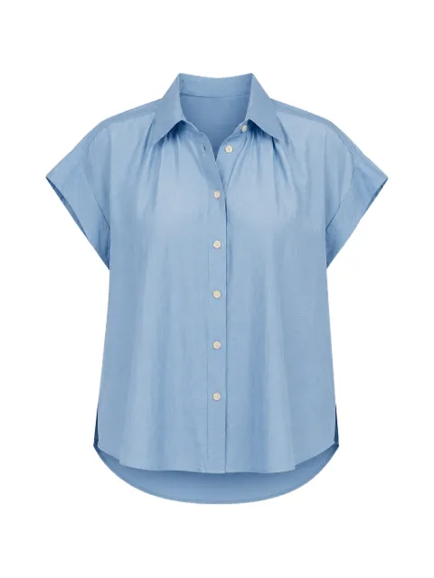 Secular.Lab Trinity short-sleeve shirt Blue 8204AIMS26