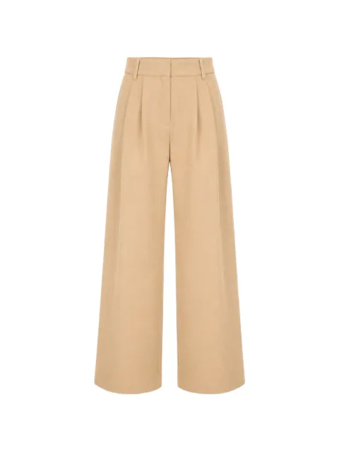 Arlo Mott Horatio pleated trousers Neutrals 3010