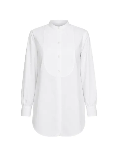The Row Evette bib-front shirt White 11127WPCEX4280WHT