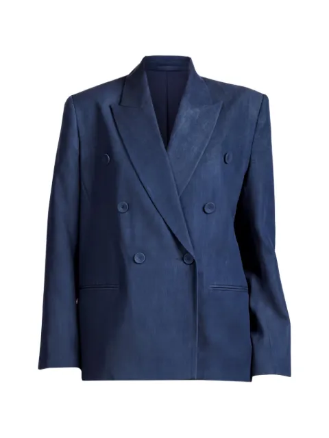 The Sei double-breasted denim jacket Blue TS5035BSP26