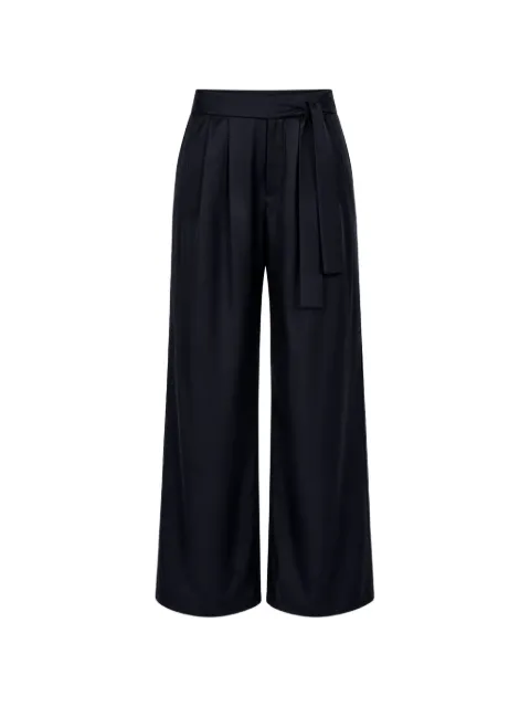 Dusan belted wide-leg trousers Black U1410