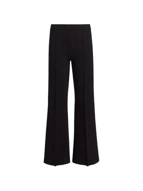 High Sport Willa pintuck trousers Black 240Y042