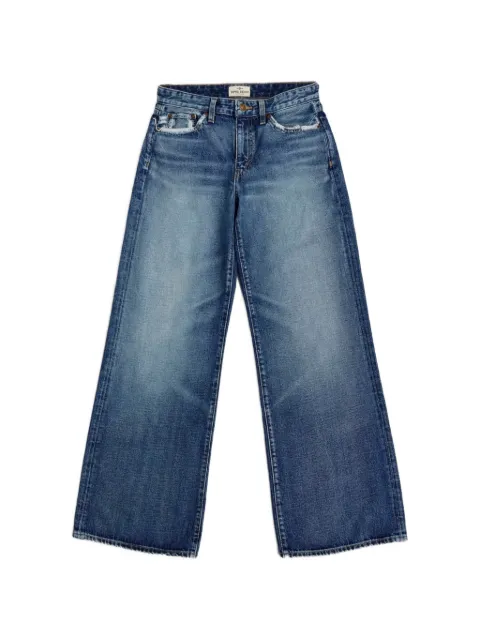 Antik Batik ribcage wide-leg jeans Blue AW1660