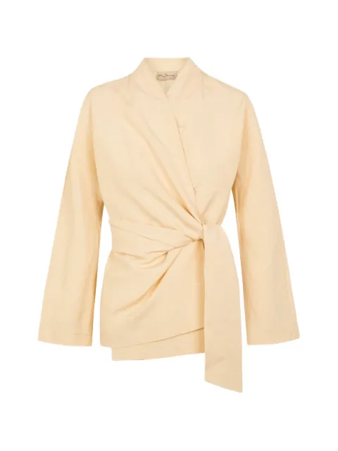 Cortana Simona wrap jacket Neutrals SS26A1256
