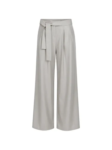 Dusan belted wide-leg trousers Neutrals U1410